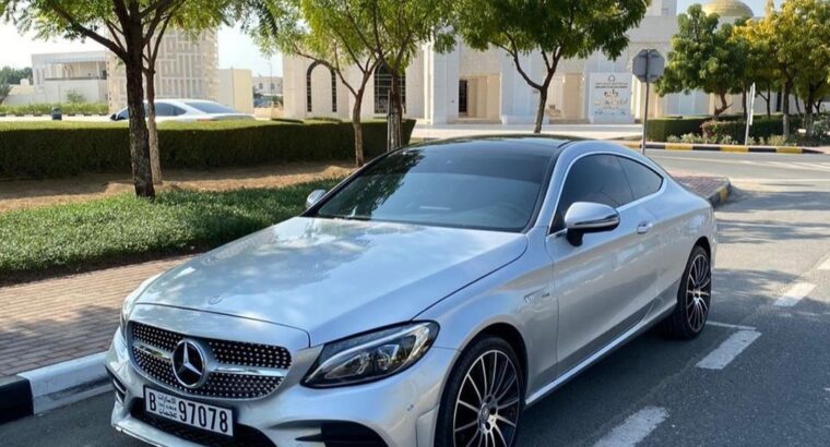 Mercedes C300 coupe 2017 USA imported in good cond