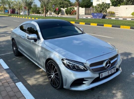 Mercedes C300 coupe 2017 USA imported in good cond