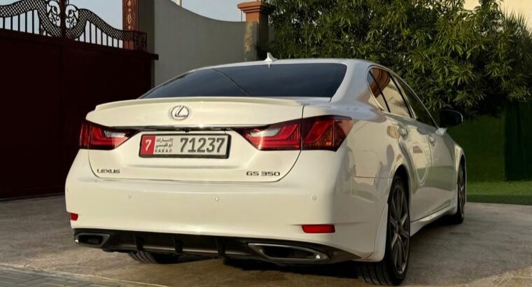 Lexus GS350 F sport 2012 Gcc for sale