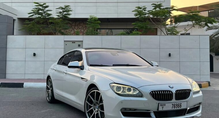 BMW 640i full option 2013 Gcc for sale