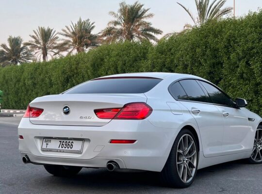 BMW 640i full option 2013 Gcc for sale