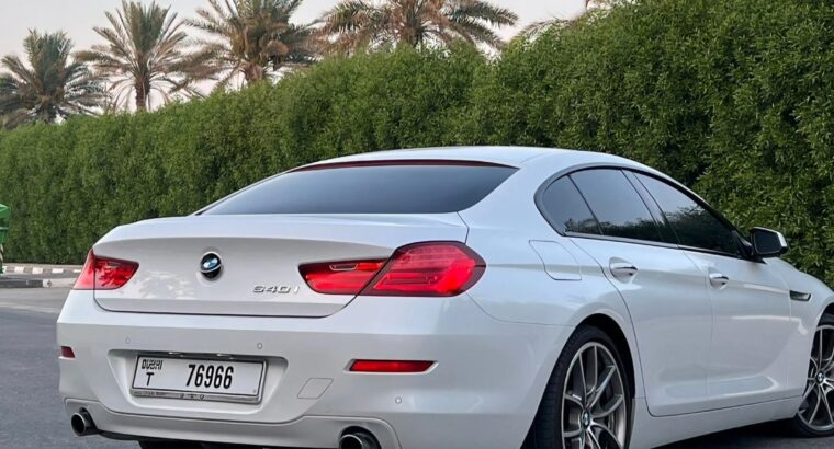 BMW 640i full option 2013 Gcc for sale