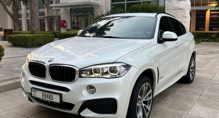 BMW X6 35i M sport full option 2019 Gcc
