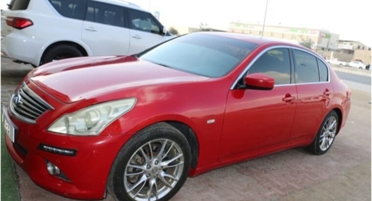 Infiniti G25 full option 2015 Gcc for sale