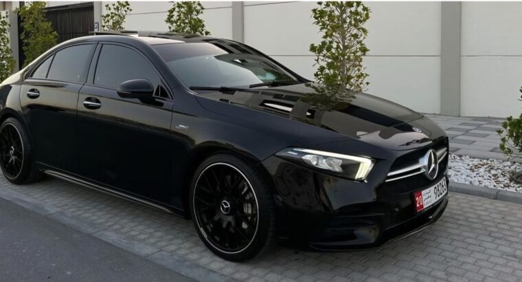 Mercedes A35 AMG full option Gcc 2021 for sale