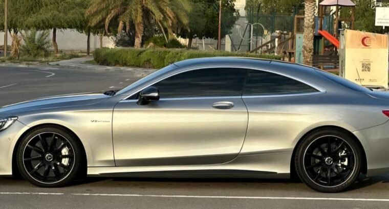Mercedes S63 coupe 2015 full option for sale