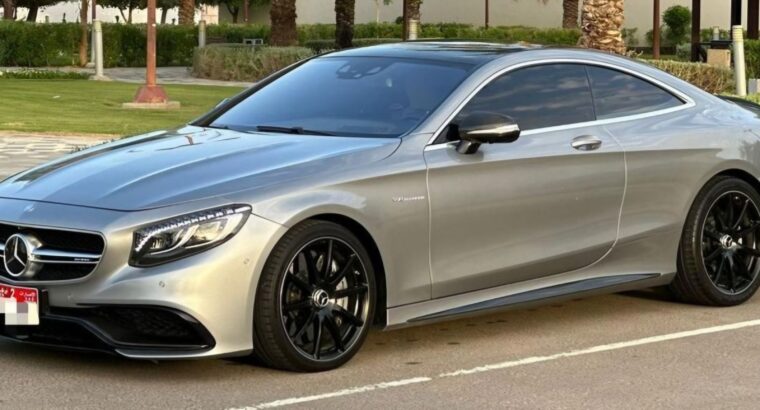 Mercedes S63 coupe 2015 full option for sale