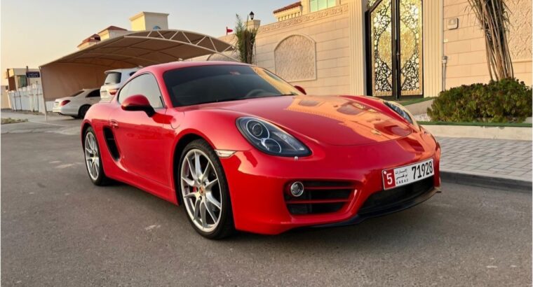 For sale Porsche Cayman 2014