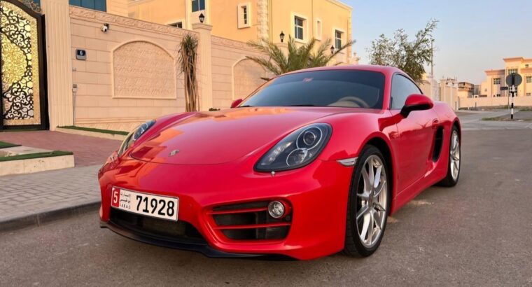 For sale Porsche Cayman 2014