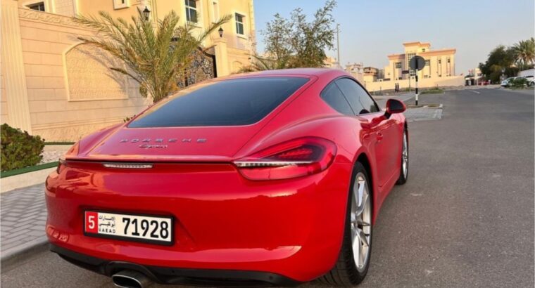 For sale Porsche Cayman 2014