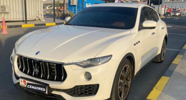 Masarati Levante S full option 2017 Gcc for sale
