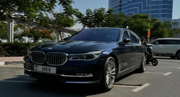 BMW 760i X drive full option 2017 in good conditio