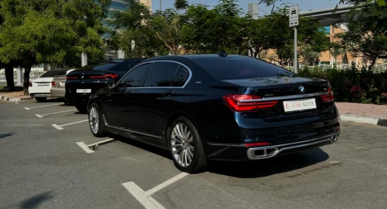BMW 760i X drive full option 2017 in good conditio