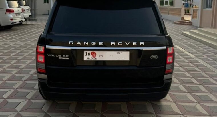 Range Rover vouge 2015 full option for sale