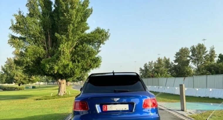 Bentley bentayga 2017 Gcc for sale