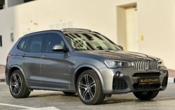 BMW x3 full option 28i x drive 2016 Gcc for sale