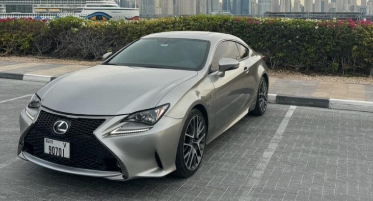 Lexus Rc F 200T full option 2016 for sale