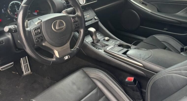 Lexus Rc F 200T full option 2016 for sale