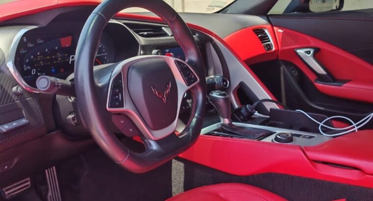 Chevrolet corvette z51 full option 2017 Gcc