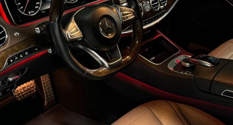Mercedes S500 full option 2016 Gcc for sale