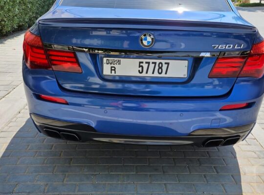 BMW 760LI full option Gcc 2014 in good condition