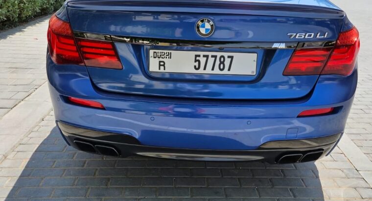 BMW 760LI full option Gcc 2014 in good condition