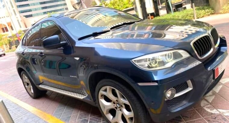 BMW X6 twin turbo 2013 Gcc for sale