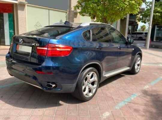 BMW X6 twin turbo 2013 Gcc for sale