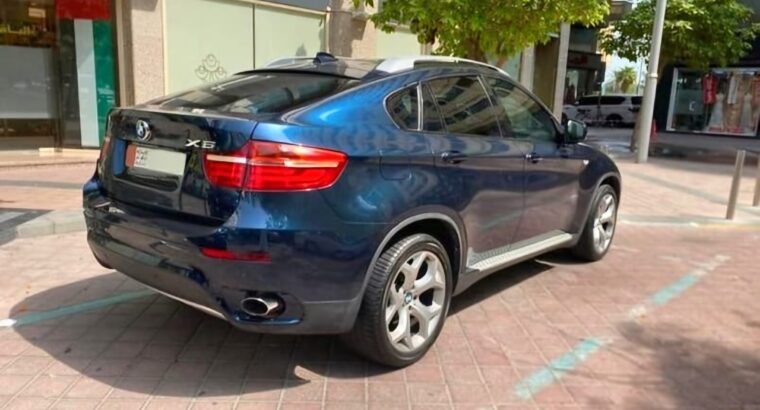 BMW X6 twin turbo 2013 Gcc for sale