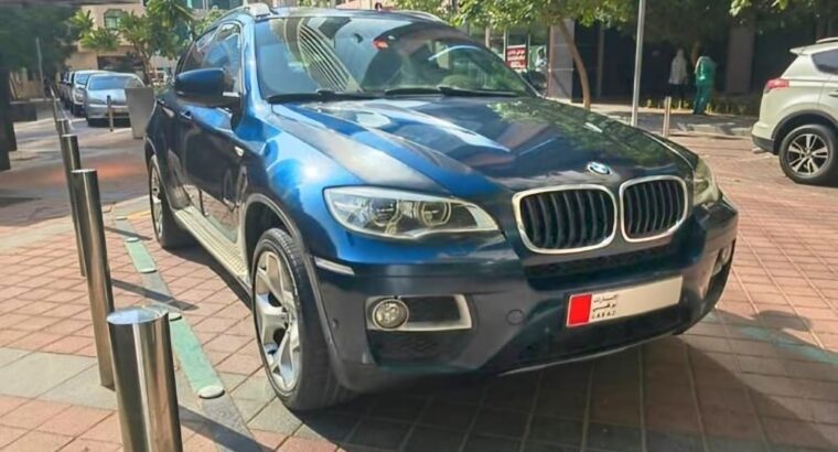 BMW X6 twin turbo 2013 Gcc for sale