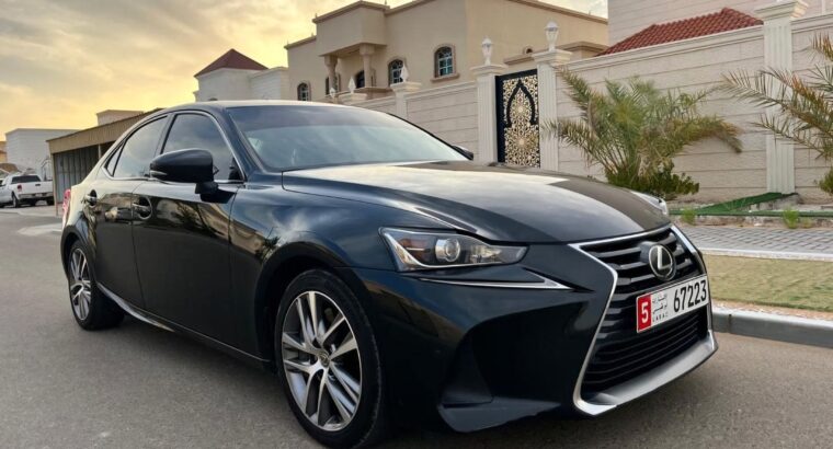 Lexus IS300 full option 2019 Gcc for sale