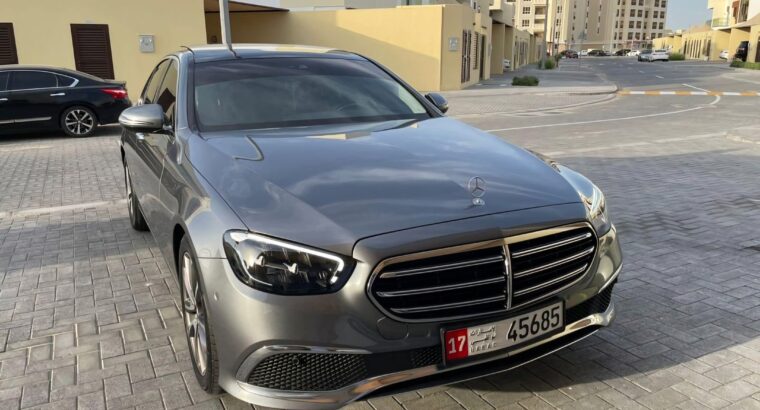 Mercedes E200 Gcc full option 2021 For sale