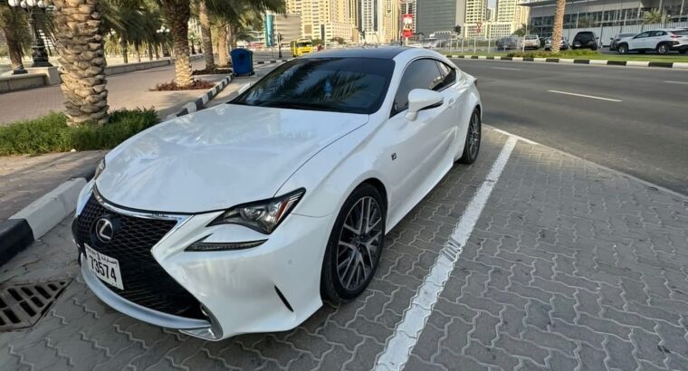 Lexus Rc350 F sport 2015 USA imported for sale
