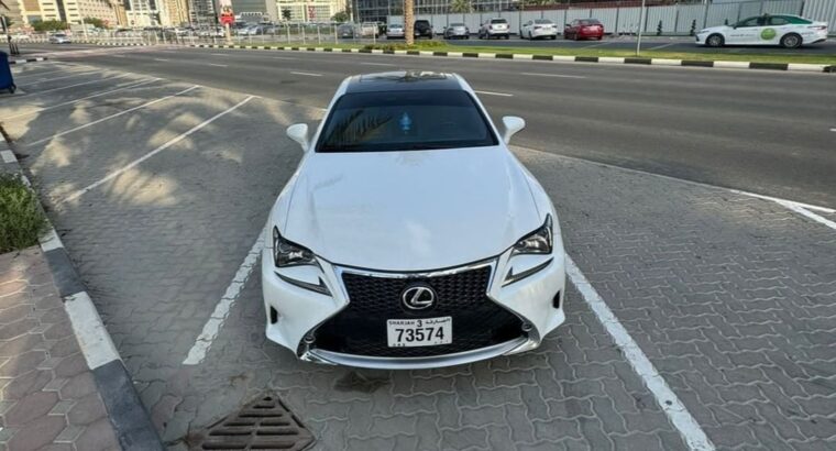 Lexus Rc350 F sport 2015 USA imported for sale