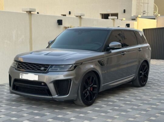 Range Rover sport supercharge 2021 USA imported