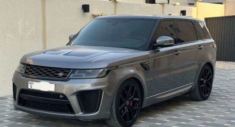 Range Rover sport supercharge 2021 USA imported