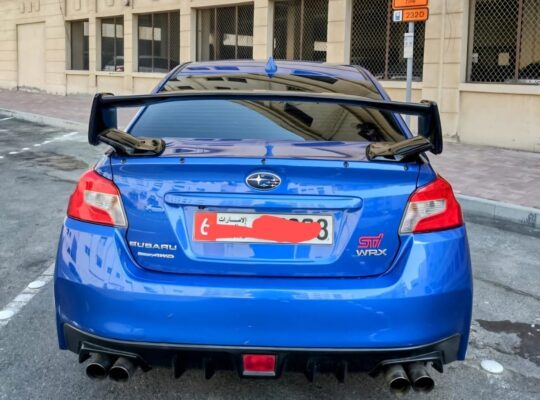 Subaru WRX premium 2017 Gcc for sale