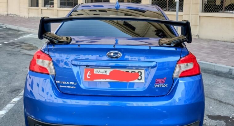 Subaru WRX premium 2017 Gcc for sale