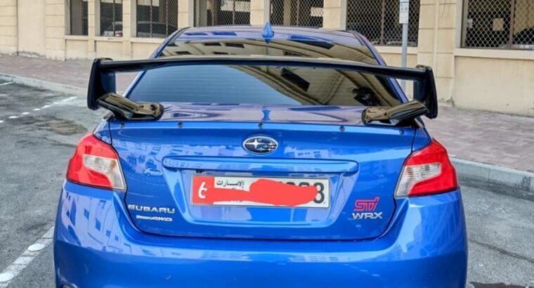 Subaru WRX premium 2017 Gcc for sale