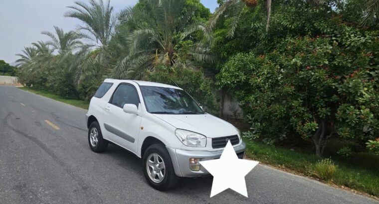 Toyota Rav4 coupe 2001 Gcc for sale