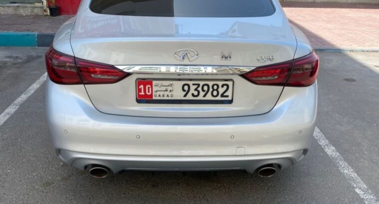 Infiniti Q50 full option 2018 Gcc for sale