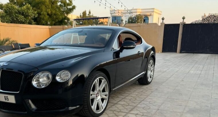 Bentley GT coupe 2013 Gcc full option for sale