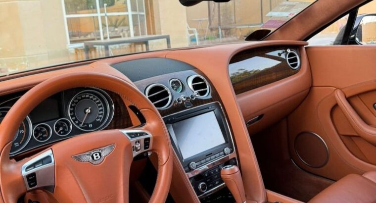 Bentley GT coupe 2013 Gcc full option for sale