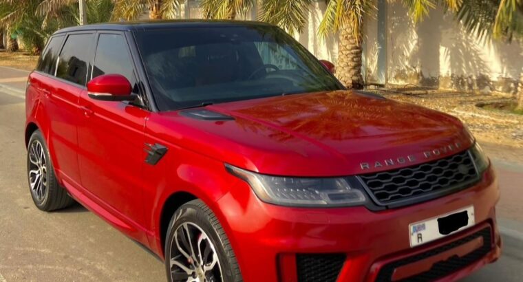 Range Rover sport supercharge 2019 usa imported