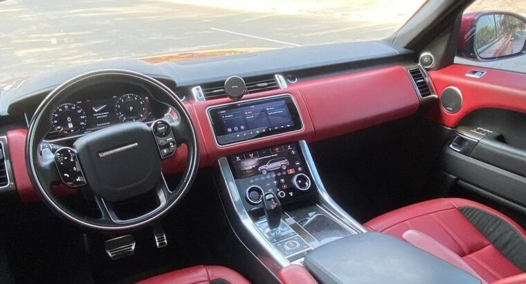 Range Rover sport supercharge 2019 usa imported