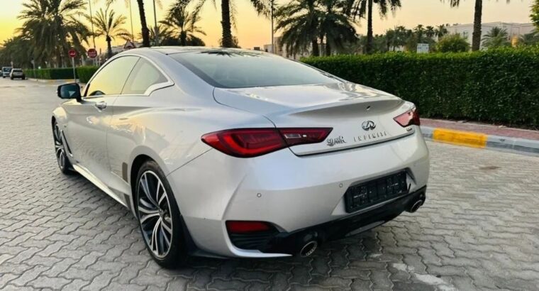 Infiniti Q60 Sport 2018 coupe Gcc for sale