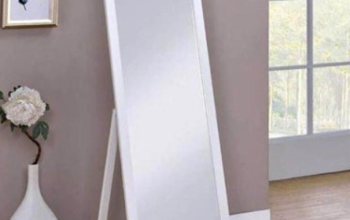 StandMirror Full Length Mirror 40x150cm-White For