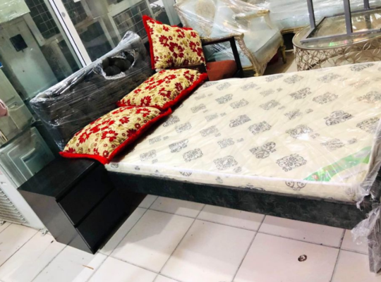 Twin size fabric bed for sale