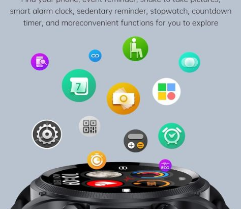 Waterproof Ipx68 SmartWatch Blood Glucose Monitori