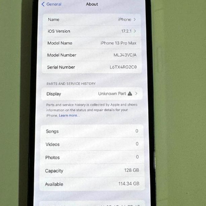 iPhone 13 Pro max 128GB for sale